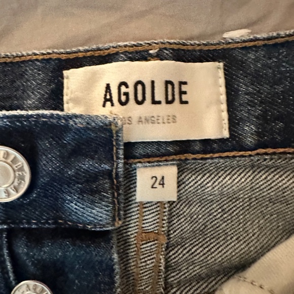 Agolde Parker Shorts Sz 24 - Picture 3 of 5